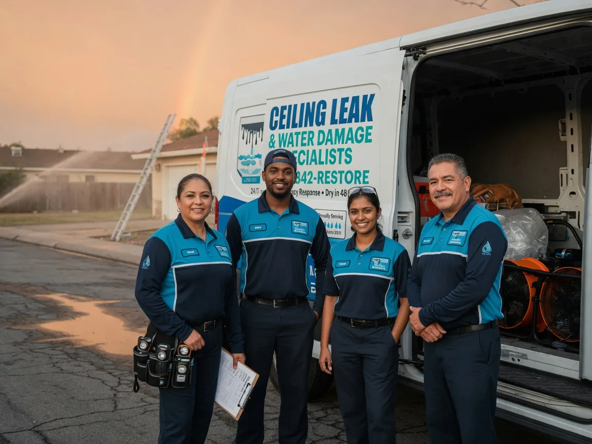 Ceiling Leak Cleanup company in Northridge, CA